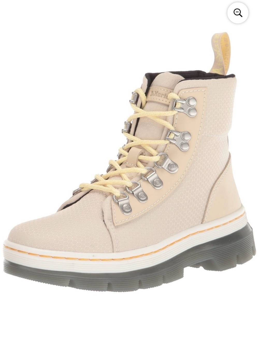 Dr. Martens Combs W Poly Ripstop & Leather Utility Boots size 6